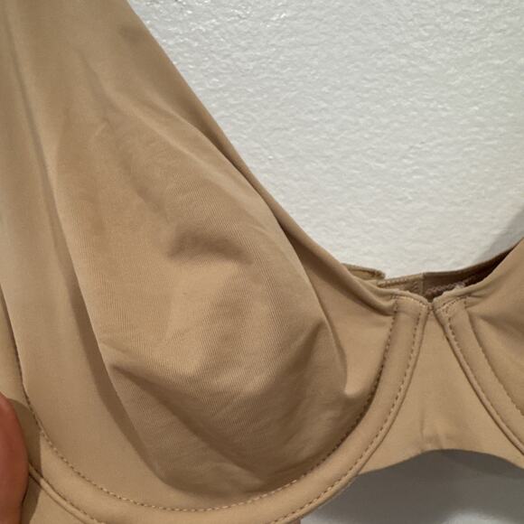 Third Love 24/7 Classic Second Skin Unlined Underwire Nude Women’s Size 32C - Picture 3 of 6